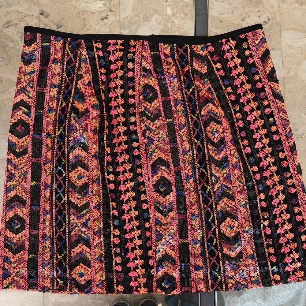 Sequin skirt